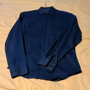 Calvin Klein Pin Striped Dress Shirt